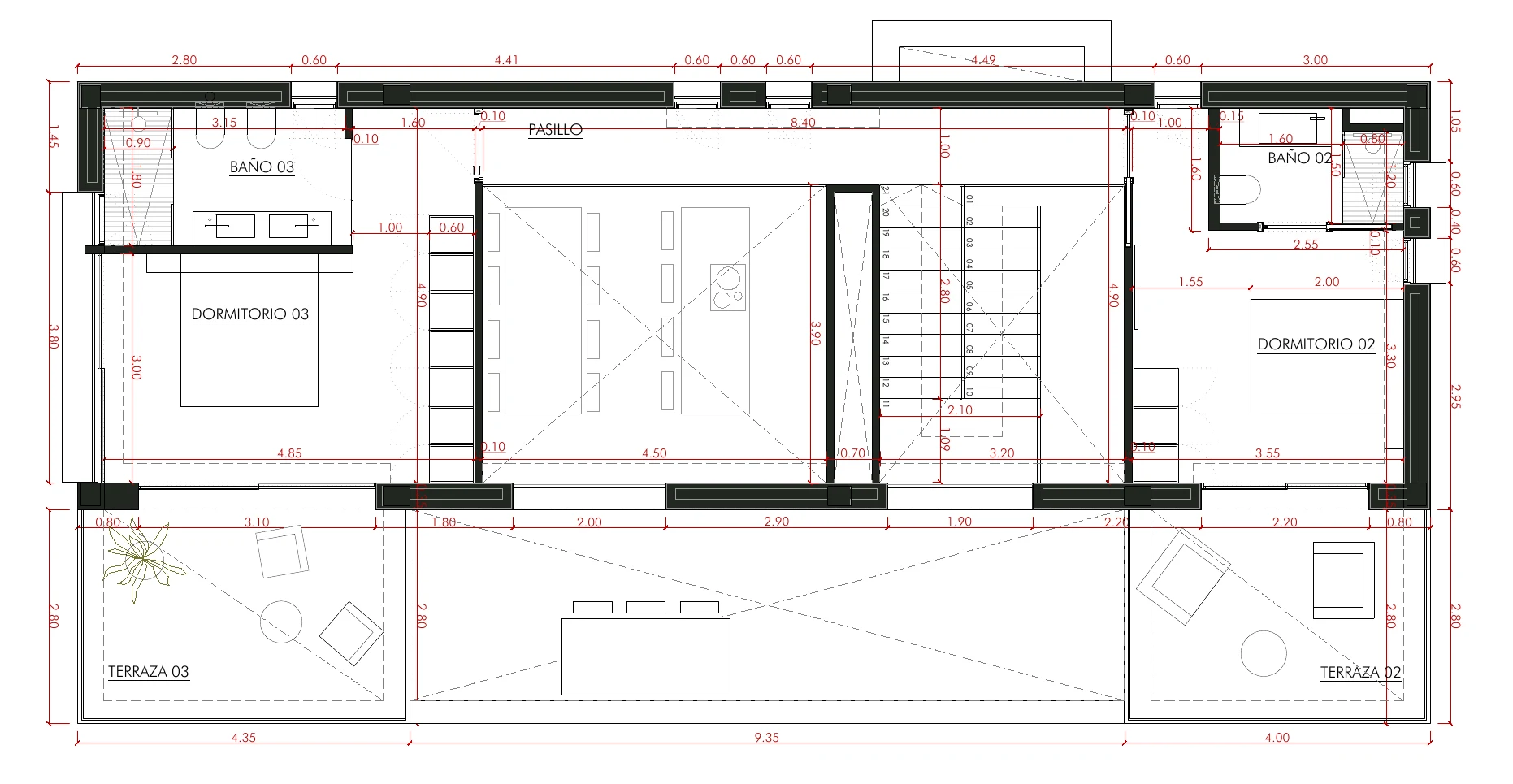 Villa Cassandra — Planos y documentación 2