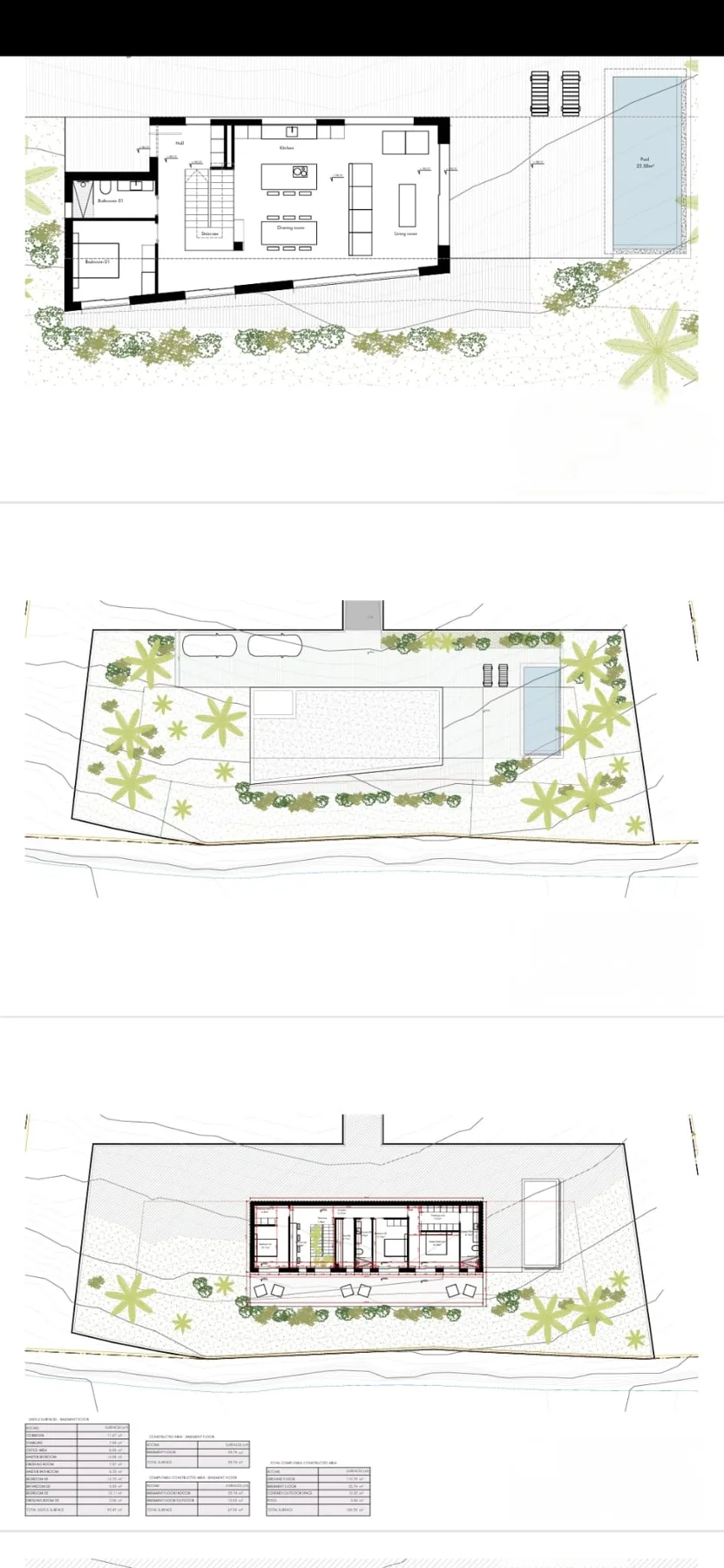 Villa Centaure — Planos y documentación 2