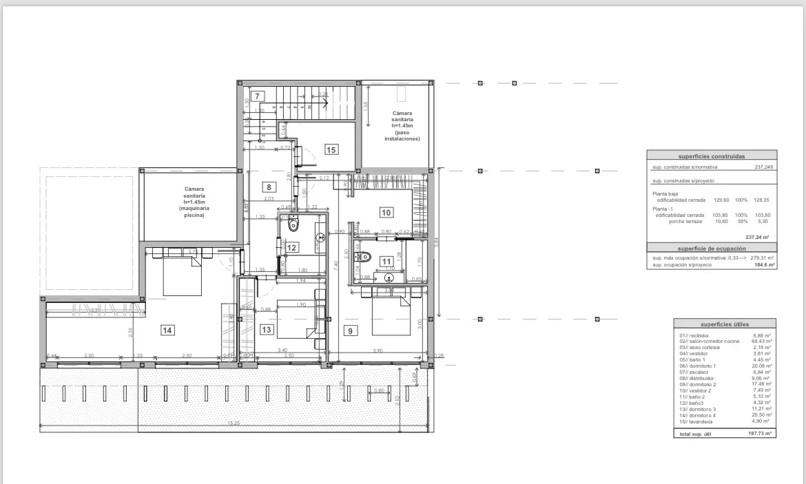 Villa Italia — Planos y documentación 2