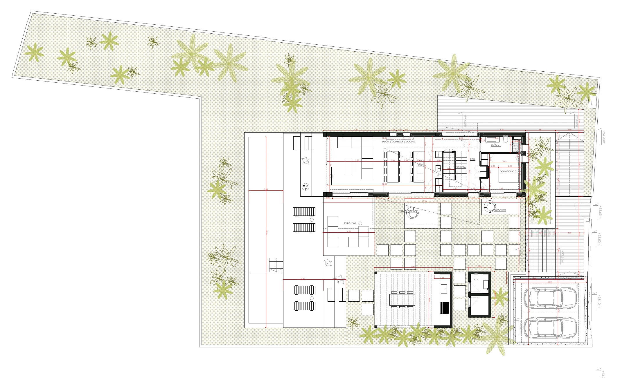 Villa Cassandra — Planos y documentación 1